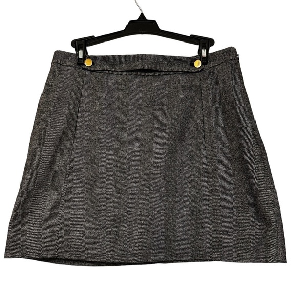 Banana Republic Wool Tweed Mini Skirt Size 6 - Picture 1 of 6
